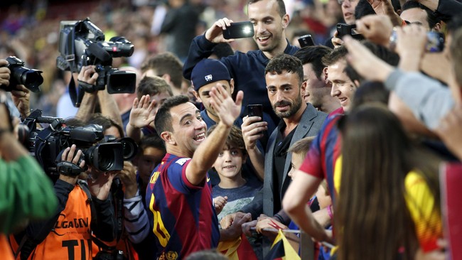 Akan berada di Qatar pada musim depan, pemain gelandang Barcelona, Xavi Hernandez inginkan perpisahan yang indah dengan memenangkan final Liga Champions.