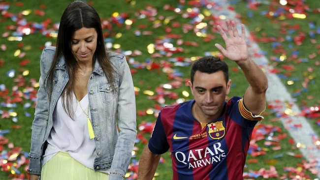 Foto-Foto Terbaik Perpisahan Xavi Hernandez dengan Barcelona