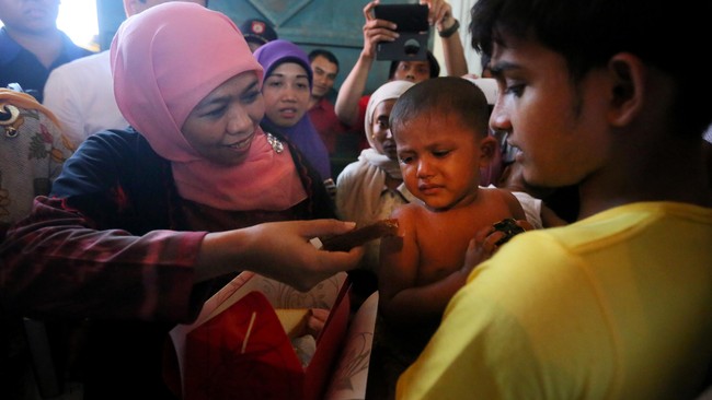 Data dari UNICEF ini menurut Khofifah harus disikapi oleh berbagai kementerian agar angkanya bisa diturunkan.