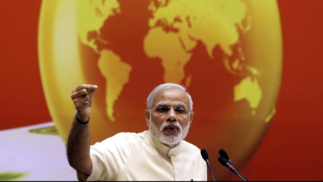 Perdana Menteri India, Narendra Modi menetapkan batas waktu 1.000 hari pada Sabtu (15/8) untuk mengaliri listri ke setiap desa di India.