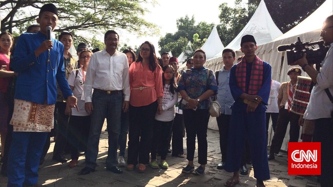 Wakil Gubernur Djarot Syaiful Hidayat menyatakan PRJ Senayan untuk kalangan kelas menengah ke bawah.