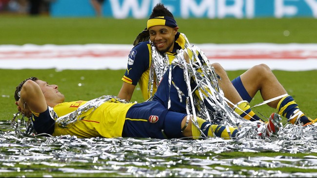 Foto-Foto Terbaik Kemenangan Arsenal di PIala FA