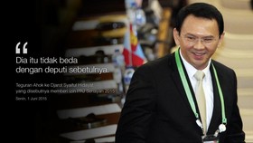 Mulut Ahok Harimau Ahok