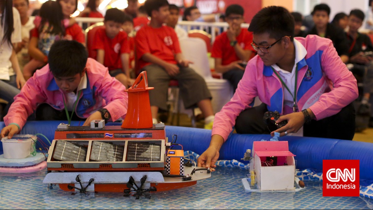 Aksi Robot Indonesia yang Menantang Dunia