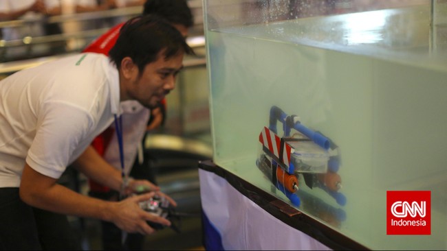 Aksi Robot Indonesia yang Menantang Dunia