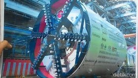 Mengenal Antareja, Bor Raksasa Asal Jepang Andalan Proyek MRT