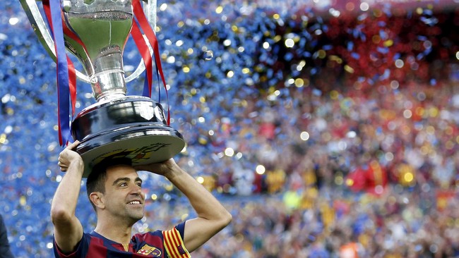 Walaupun sudah menjadi pemain Al Sadd, Xavi Hernandez belum bisa teralihkan dari bekas klubnya, Barcelona.Tanpa dirinya, Barca tetap tak miskin kreasi.