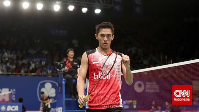 Tak diturunkan di Piala Sudirman saat menghadapi Denmark, Jonatan Christie antusias menanti laga melawan Jan O Jorgensen di perempat final Indonesia Terbuka.