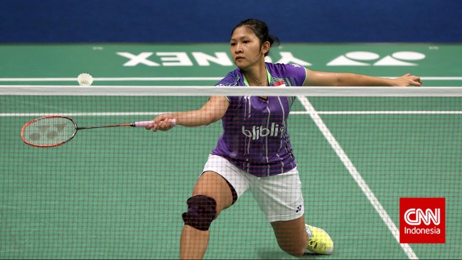 Linda Wenifanetri berhasil menjejakkan kaki ke babak kedua Kejuaraan Dunia Bulutangkis 2015 usai menekuk tunggal putri asal Belanda, Soraya de Visch Eijbergen.