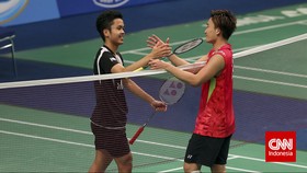 Anthony Ginting Takluk di Babak Pertama Denmark Terbuka 2018