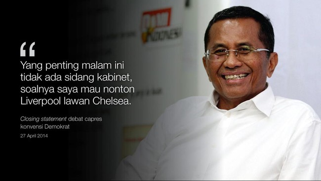 Banyak Momen Merekam Pernyataan Dahlan Iskan