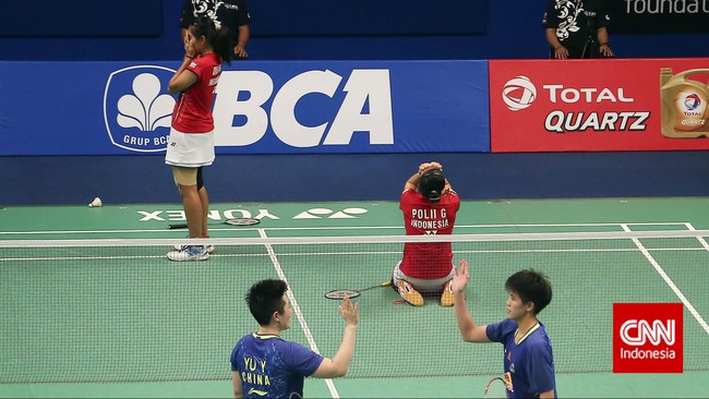 Greysia Polii/Nitya Krishinda Maheswari harus menghadapi tiga ganda putri China. Hal ini membuktikan betapa dominannya China di sektor tersebut.