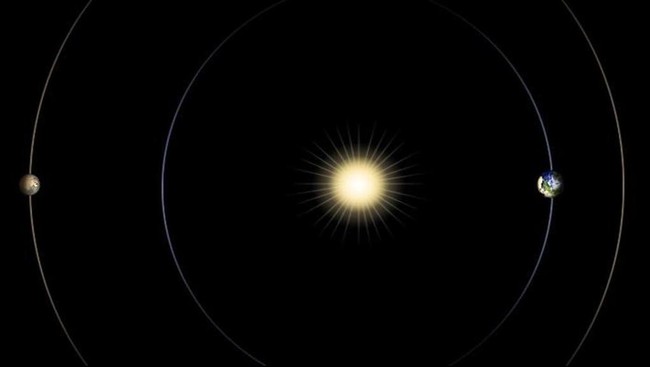 Planet Venus dan Mars diketahui akan mencapai posisi sejajar dan seperti sedang 'berduet'. Fenomena alam di awal tahun 2016.
