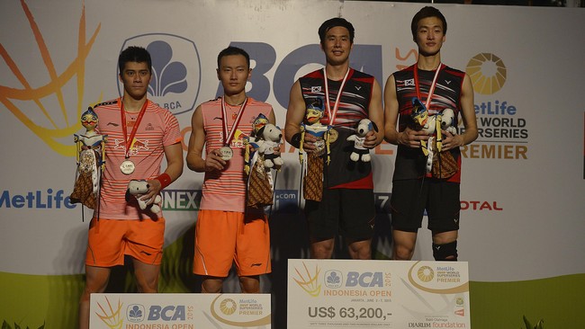 Turnamen bulutangkis Indonesia Terbuka masih mempertahankan status sebagai kejuaraan level super-series dengan nominal tertinggi di dunia.