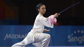 Lindswell Quintrick Emas di Kejuaraan Dunia Wushu