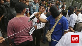 POM AL Rekonstruksi 31 Adegan Pembunuhan Aktivis Jopi