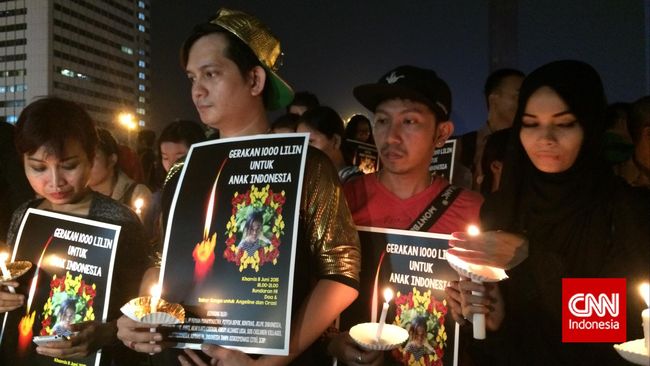 Di malam renungan mengenang Angeline, Jupiter Fortissimo menyanyikan lagu curahan hati sebagai seorang yang juga korban kekerasan oleh orangtua di masa kecil.