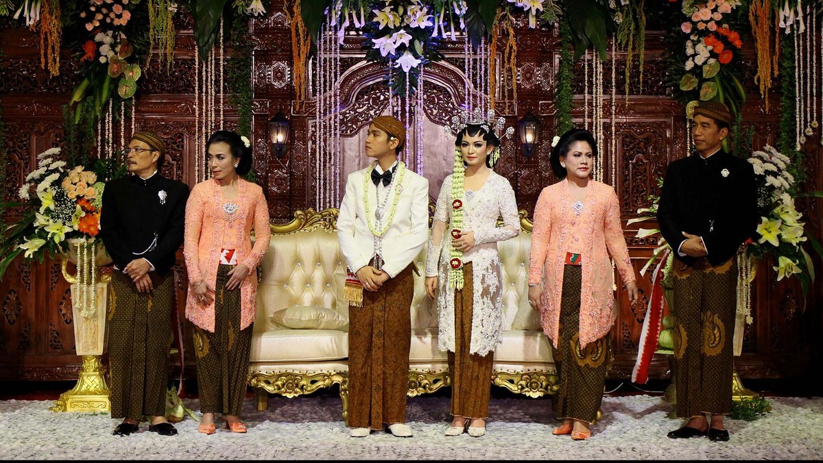 Kemeriahan Resepsi Pernikahan Gibran-Selvi