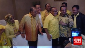 Priyo Budi Hadiri Rapimnas Golkar Ical