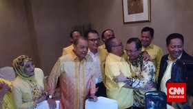 Priyo Datangi Rapimnas Golkar Ical untuk Menghormati