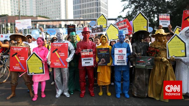 Laporan dari Organisasi Perburuhan Internasional (ILO) menyatakan, ada sekitar 168 juta pekerja anak di seluruh dunia, dan ini akan diakhiri pada 2025.