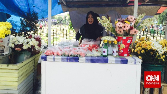 Pemakaman tak hanya jadi lokasi kumpulan prasasti duka, tetapi juga menjadi pasar potensial yang bisa membahagiakan masyarakat ekonomi kecil pemburu laba.