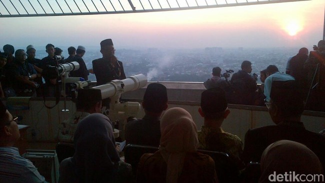 Posisi hilal di atas 2 derajat memungkinkan untuk bisa diamati oleh para saksi yang disebar di berbagai titik di seluruh Indonesia.