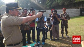 Ahok dan Danjen Kopassus Resmikan Lapangan Tembak Rama Shinta