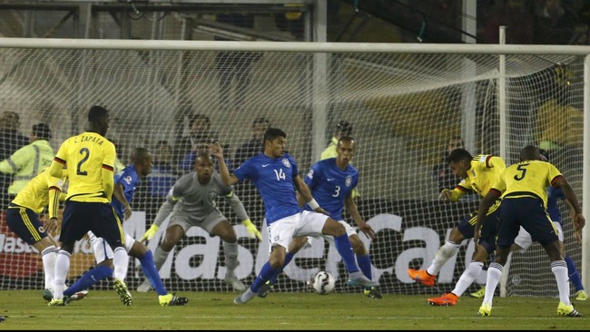 Pemain belakang timnas Kolumbia, Jeison Murillo, nyaris melewatkan Copa America karena cedera lutut dan ia mewarnai debutnya di timnas dengan sebuah gol.