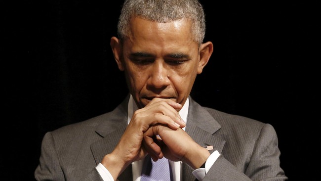 Dalam ucapan duka citanya bagi korban penembakan Gereja Charleston, Obama mengatakan insiden penembakan tak terjadi di negara-negara maju lainnya.