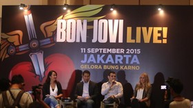 Bon Jovi Gaet Gitaris Baru Jelang Konser di Indonesia