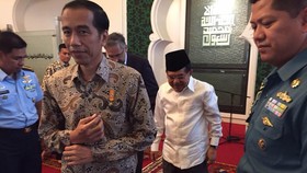 Jokowi Buka Puasa dengan Para Pimpinan Lembaga Negara