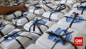 Nasi Kotak Gantikan Open House Lebaran di Batam Saat Corona