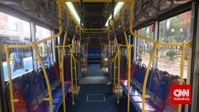 Lima Bus Baru TransJakarta Siap Operasi di Koridor IX