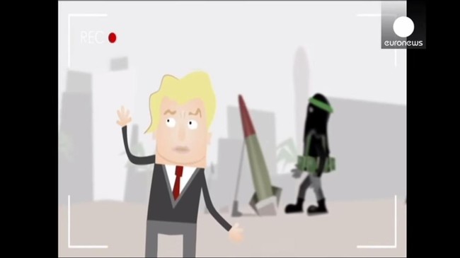 Pemerintah Israel menarik video kartun yang mengejek reporter asing yang meliput perang yang terjadi selama musim panas lalu di Jalur Gaza.