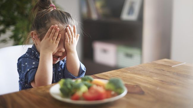 Kebiasaan agar anak lebih suka sayuran