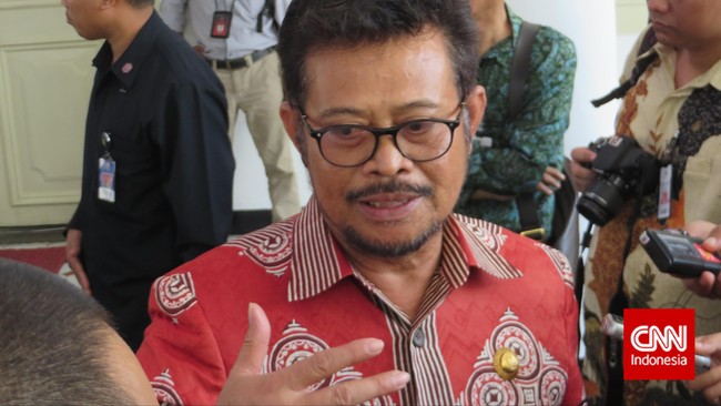 Eks Gubernur Sulawesi Selatan Syahrul Yasin Limpo mengaku diajak bergabung ke Kantor Staf Presiden (KSP) atas surat yang diantar Ali Mochtar Ngabalin.