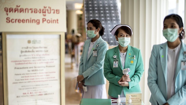 Warga Oman yang pertama kali membawa masuk MERS ke Thailand pada awal Juni dinyatakan bebas dari MERS.