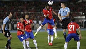 Chile Vs Uruguay Masih Imbang di Babak Pertama