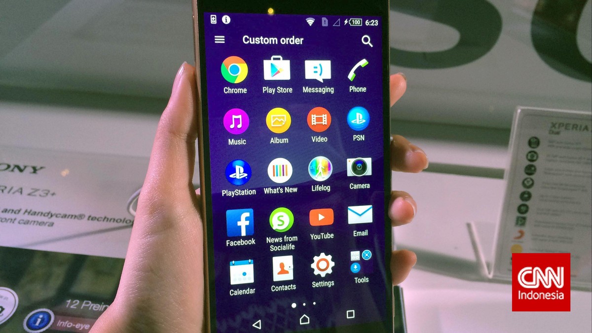Menjelajah Bodi Sony Z3 Plus, Xperia M4 dan Xperia C4