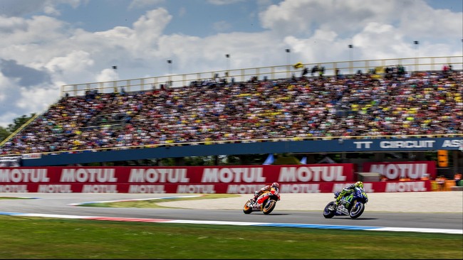 Assen telah digunakan sebagai sirkuit resmi balap internasional sejak 1949, dan telah mengalami beberapa perombakan sampai saat ini.