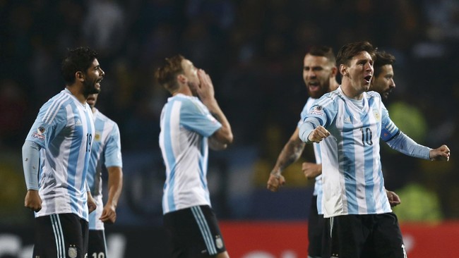 Argentina menjadi tim yang paling diunggulkan di antara tim-tim lainnya yang berada di babak semifinal Copa America 2015.