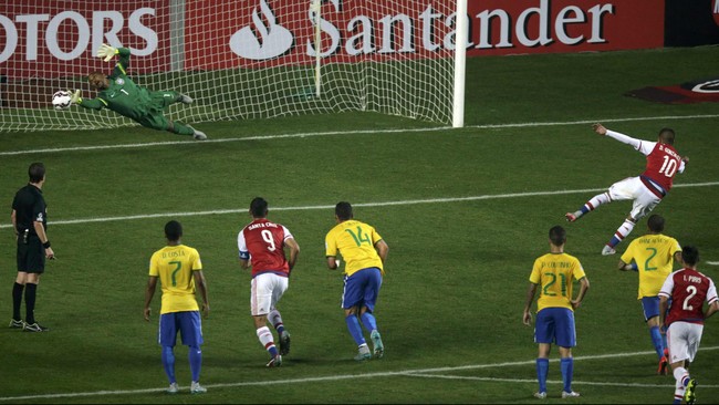 Paraguay sukses menyamakan kedudukan menjadi 1-1 di babak kedua. Pertandingan pun berlanjut ke adu penalti.