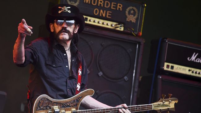 Para penggemar bisa menyaksikan secara langsung acara penghormatan untuk Lemmy 'Motorhead' melalui YouTube pada Sabtu sore (9/1).