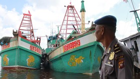 Kementerian Susi Tangkap Empat Kapal Vietnam di Laut Natuna