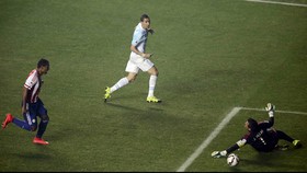 Foto-Foto Terbaik Argentina 6-1 Paraguay
