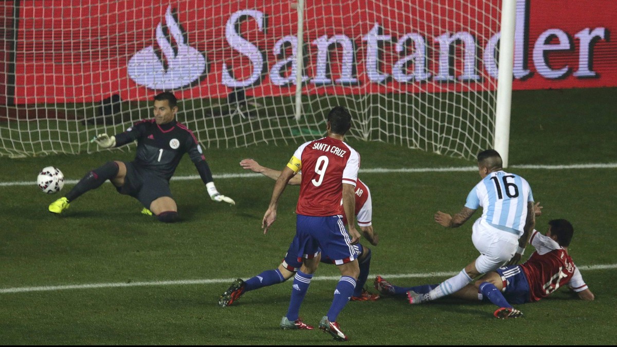 Foto-Foto Terbaik Argentina 6-1 Paraguay