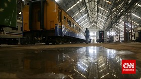 Menengok Persiapan Kereta Api Sambut Mudik Lebaran