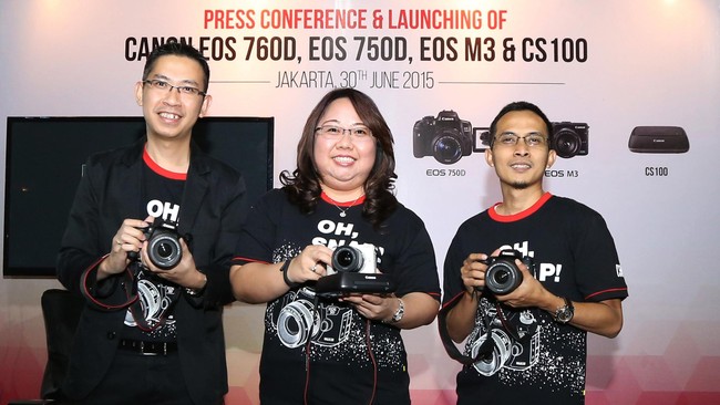 Canon EOS 760D dan EOS 750D yang baru saja dirilis di Indonesia merupakan dua kamera DSLR dengan fitur komplit untuk fotografer pemula.