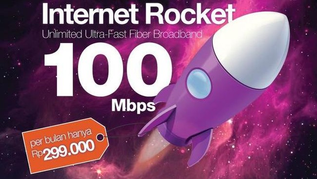 Penyedia layanan internet asal Singapura sudah mulai beroperasi di Indonesia. Langkah awal, mereka menawarkan akses internet 100 Mbps dengan biaya Rp 299 ribu.